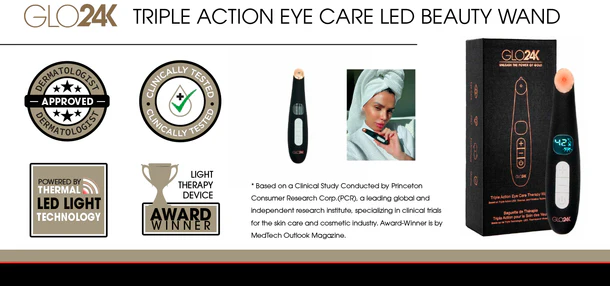 Glo24K Triple Action Eye Care Therapy Wand 4Xq-VIP Glo24K Triple Action Eye Care Therapy Wand - Image 4