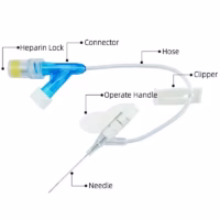 Enclosed Cannulas Infusion Catheter System - 22g
